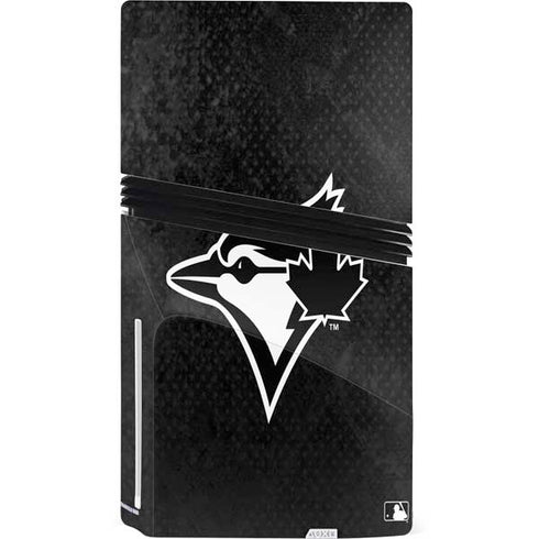 MLB Toronto Blue Jays Dark Wash PS5 Pro Disk Console Skin