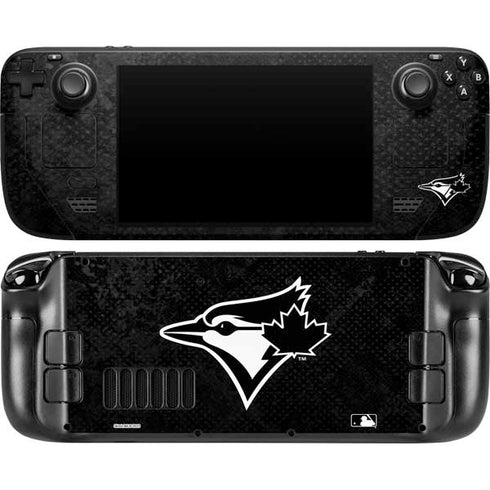 MLB Toronto Blue Jays Dark Wash Steam Deck Handheld Gaming Computer OLED Skin