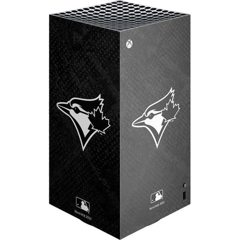 MLB Toronto Blue Jays Dark Wash XBox Series X Digital Edition Console Skin