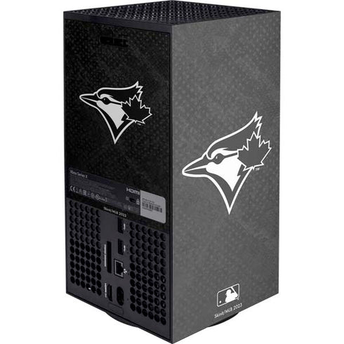 MLB Toronto Blue Jays Dark Wash XBox Series X Digital Edition Console Skin