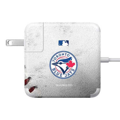 MLB Toronto Blue Jays Game Ball 85W Power Adapter (15 and 17 inch MacBook Pro Charger) Skin
