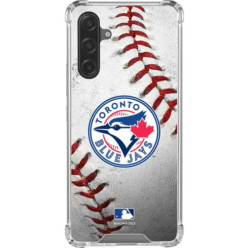 MLB Toronto Blue Jays Game Ball Galaxy A17 Clear Case