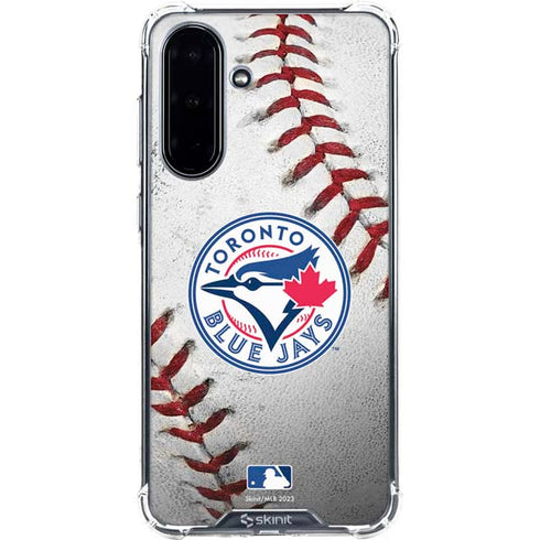MLB Toronto Blue Jays Game Ball Galaxy A36 5G Clear Case