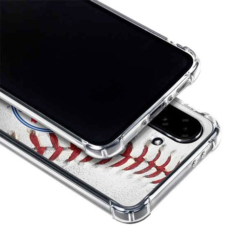 MLB Toronto Blue Jays Game Ball Galaxy A36 5G Clear Case