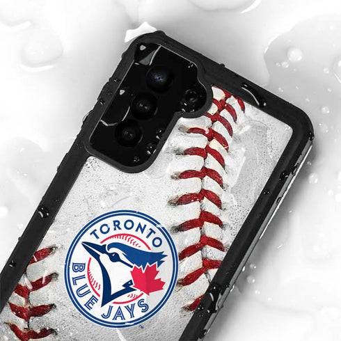 MLB Toronto Blue Jays Game Ball Galaxy S24 Plus Waterproof Case