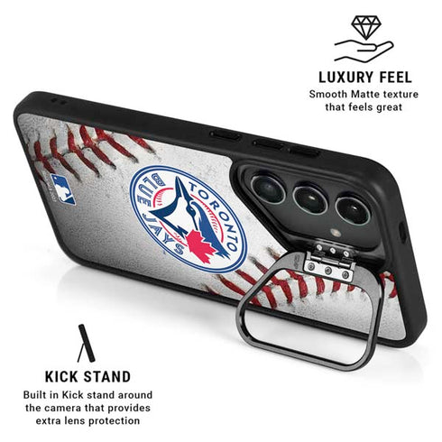 MLB Toronto Blue Jays Game Ball Galaxy S25 Ultra Kickstand Case