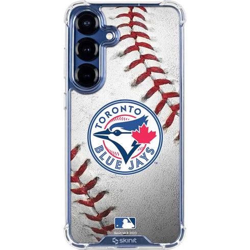 MLB Toronto Blue Jays Game Ball Galaxy S25 Plus Clear Case