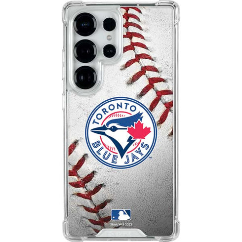 MLB Toronto Blue Jays Game Ball Galaxy S25 Ultra Clear Case