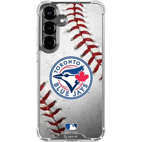 MLB Toronto Blue Jays Game Ball Galaxy S26 Plus Clear Case
