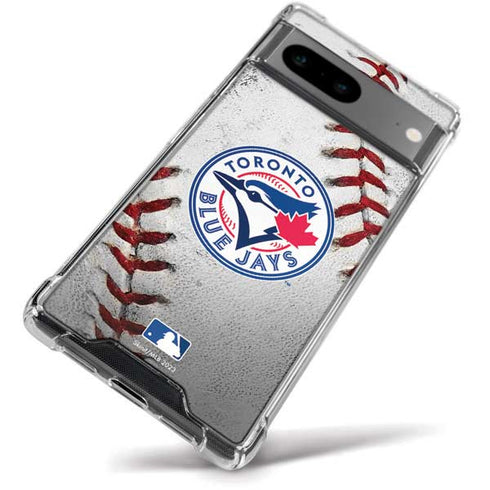 MLB Toronto Blue Jays Game Ball Google Pixel 8a Clear Case