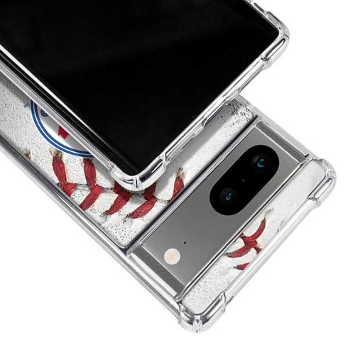 MLB Toronto Blue Jays Game Ball Google Pixel 8a Clear Case