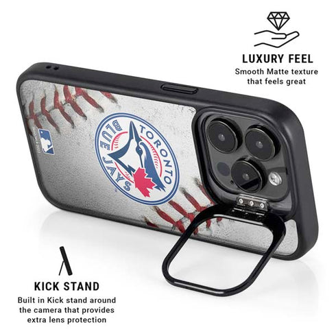 MLB Toronto Blue Jays Game Ball iPhone 14 Pro Kickstand Case
