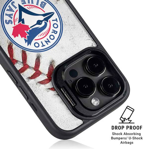 MLB Toronto Blue Jays Game Ball iPhone 14 Pro Kickstand Case
