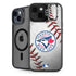 MLB Toronto Blue Jays Game Ball iPhone 15 Plus Kickstand Case