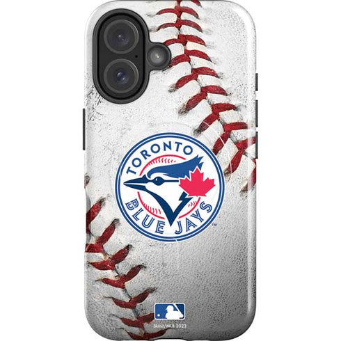 MLB Toronto Blue Jays Game Ball iPhone 16 Magsafe Impact Case