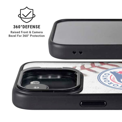 MLB Toronto Blue Jays Game Ball iPhone 16e Kickstand Case
