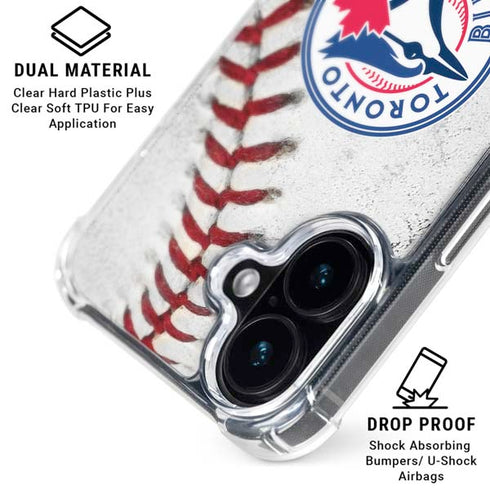 MLB Toronto Blue Jays Game Ball iPhone 17 Clear Case
