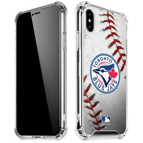 MLB Toronto Blue Jays Game Ball iPhone X/XS Clear Case