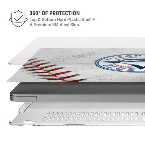 MLB Toronto Blue Jays Game Ball MacBook Pro 14in (2021-24) Case plus Skin