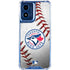 MLB Toronto Blue Jays Game Ball Moto G 5G (2024) Clear Case