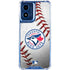 MLB Toronto Blue Jays Game Ball Moto G Play 4G (2024) Clear Case