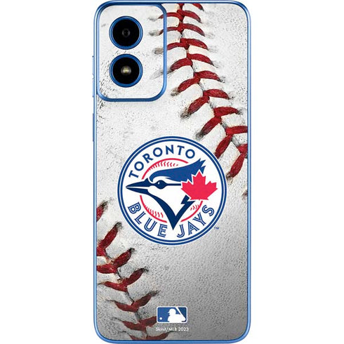 MLB Toronto Blue Jays Game Ball Moto G Play 4G (2024) Skin