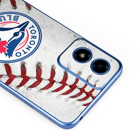 MLB Toronto Blue Jays Game Ball Moto G Play 4G (2024) Skin