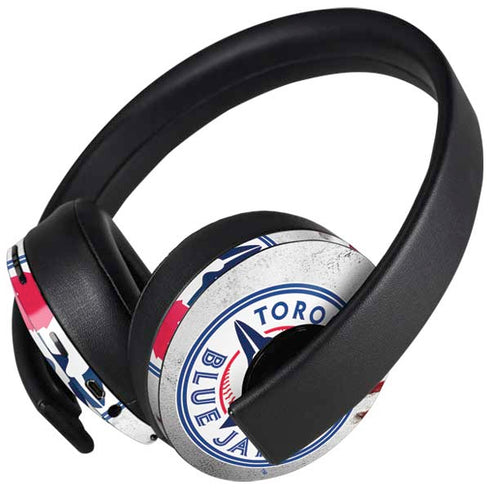 MLB Toronto Blue Jays Game Ball PlayStation 4 Gold Wireless Headset Skin