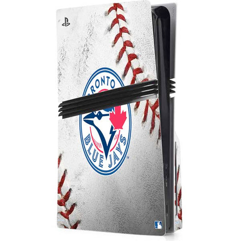 MLB Toronto Blue Jays Game Ball PS5 Pro Disk Console Skin