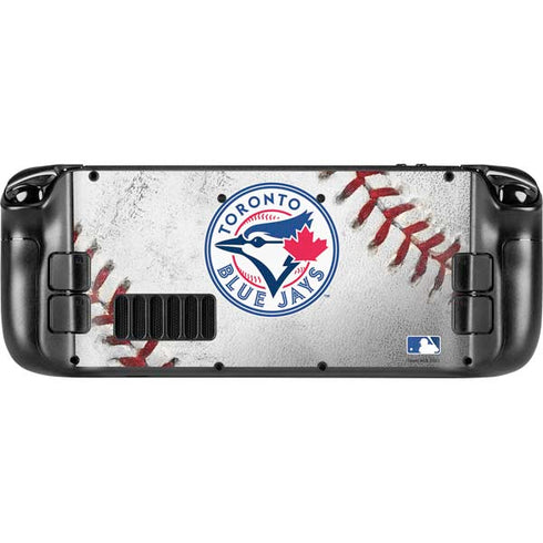 MLB Toronto Blue Jays Game Ball Steam Deck Handheld Gaming Computer OLED Skin