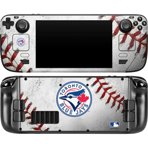 MLB Toronto Blue Jays Game Ball Steam Deck Handheld Gaming Computer Skin