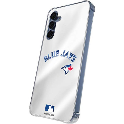 MLB Toronto Blue Jays Jersey Home Galaxy A35 5G Clear Case