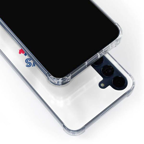 MLB Toronto Blue Jays Jersey Home Galaxy A55 5G Clear Case