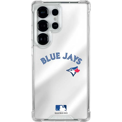 MLB Toronto Blue Jays Jersey Home Galaxy S26 Ultra Clear Case