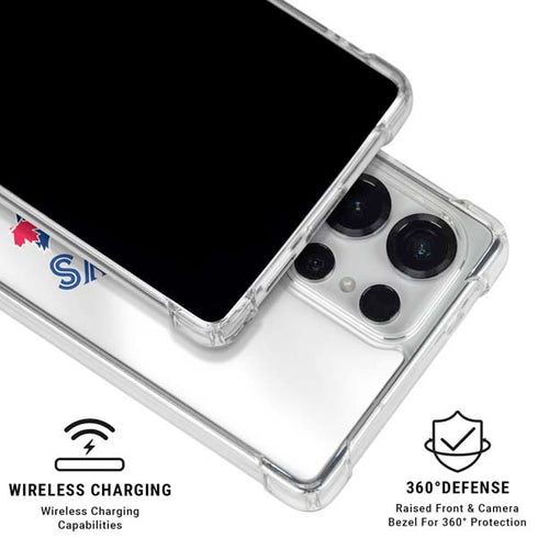 MLB Toronto Blue Jays Jersey Home Galaxy S26 Ultra Clear Case