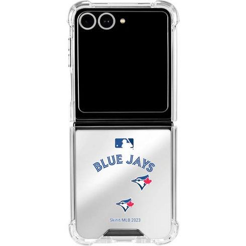 MLB Toronto Blue Jays Jersey Home Galaxy Z Flip7 Clear Case