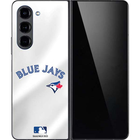 MLB Toronto Blue Jays Jersey Home Galaxy Z Fold5 5G Skin