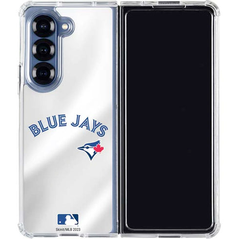 MLB Toronto Blue Jays Jersey Home Galaxy Z Fold7 Clear Case