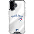 MLB Toronto Blue Jays Jersey Home iPhone 16 Plus Clear Case