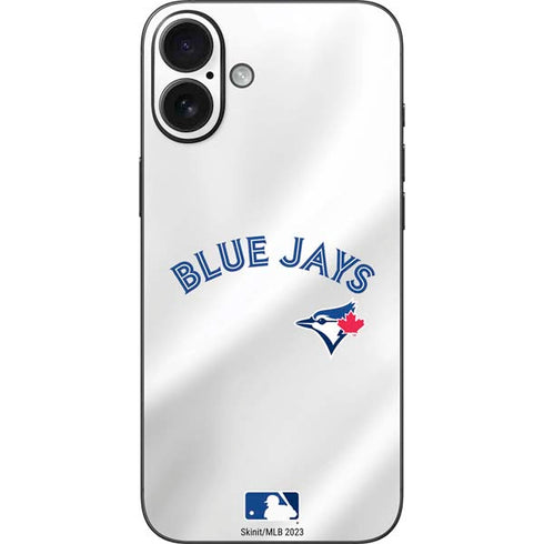 MLB Toronto Blue Jays Jersey Home iPhone 16 Plus Skin