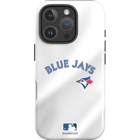 MLB Toronto Blue Jays Jersey Home iPhone 16 Pro Impact Case