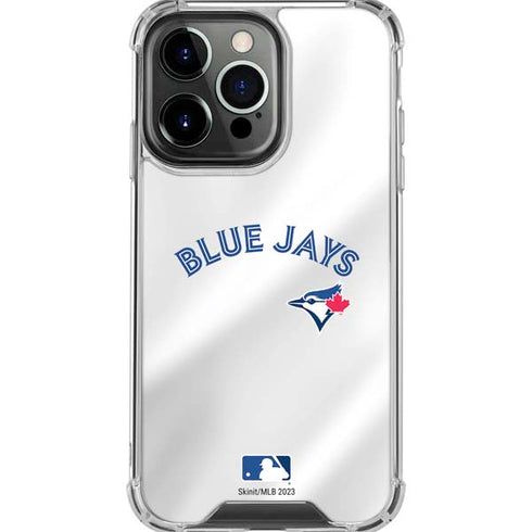 MLB Toronto Blue Jays Jersey Home iPhone 16 Pro Max Clear Case