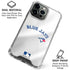 MLB Toronto Blue Jays Jersey Home iPhone 16 Pro Max Clear Case