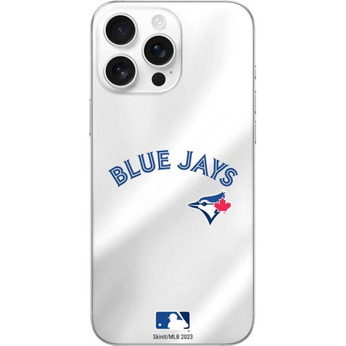 MLB Toronto Blue Jays Jersey Home iPhone 16 Pro Max Skin