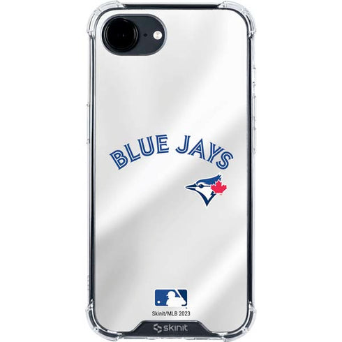 MLB Toronto Blue Jays Jersey Home iPhone 16e Clear Case