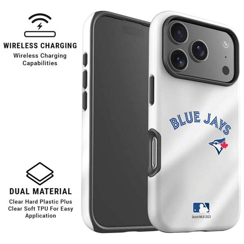 MLB Toronto Blue Jays Jersey Home iPhone 17 Pro Max Magsafe Impact Case