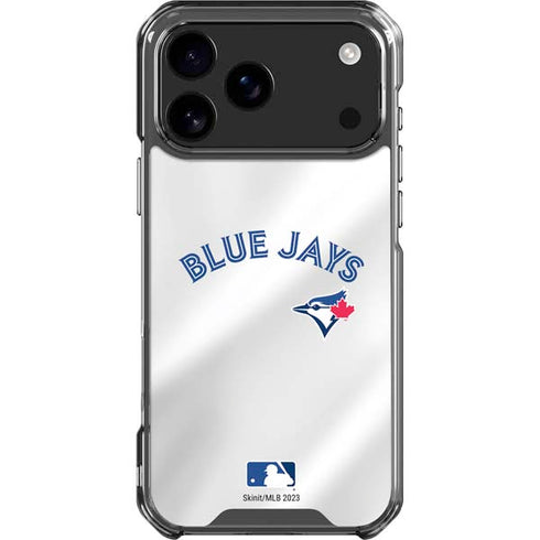 MLB Toronto Blue Jays Jersey Home iPhone 18 Pro Max Clear Case