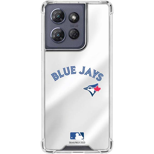 MLB Toronto Blue Jays Jersey Home Moto G Power 5G (2025) Clear Case
