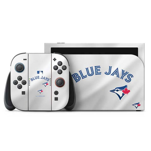 MLB Toronto Blue Jays Jersey Home Nintendo Switch 2 (2025) with Joy-Con Skin