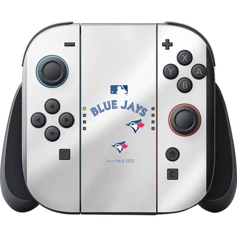 MLB Toronto Blue Jays Jersey Home Nintendo Switch 2 (2025) with Joy-Con Skin